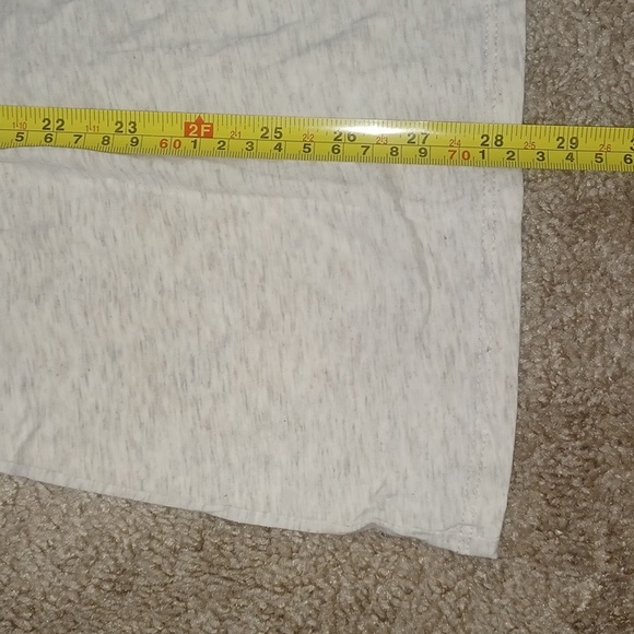 Pure Jill Long Sleeve Stretch Women's Medium Heathered Oatmeal Long Sleeve Shirt - Picture 5 of 16